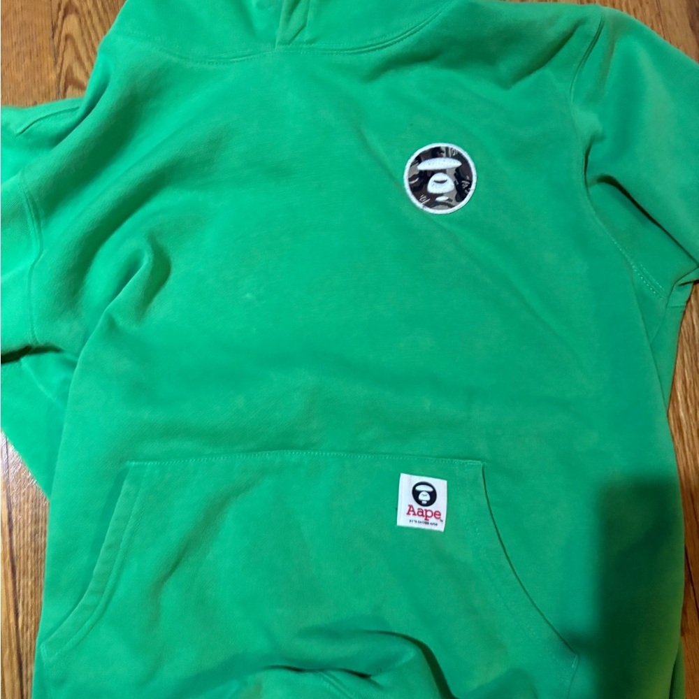 Bape Green Sweater